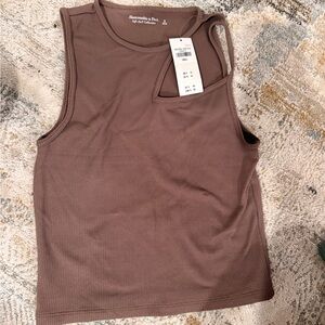 Abercrombie & Fitch Chocolate Tank Top